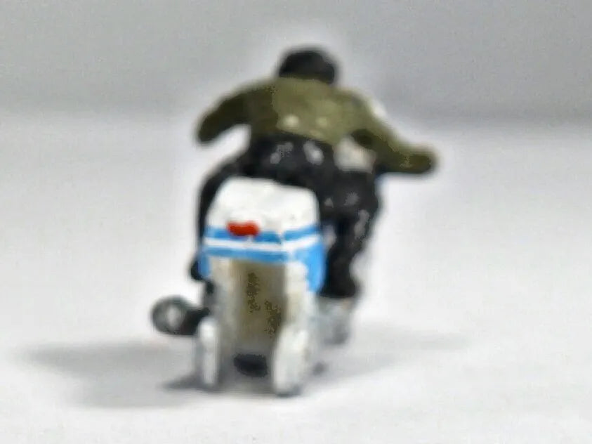 Motocykl Motocykl Sportowy Micro Machines Galoob Biały 1:87 – zdjęcie 6