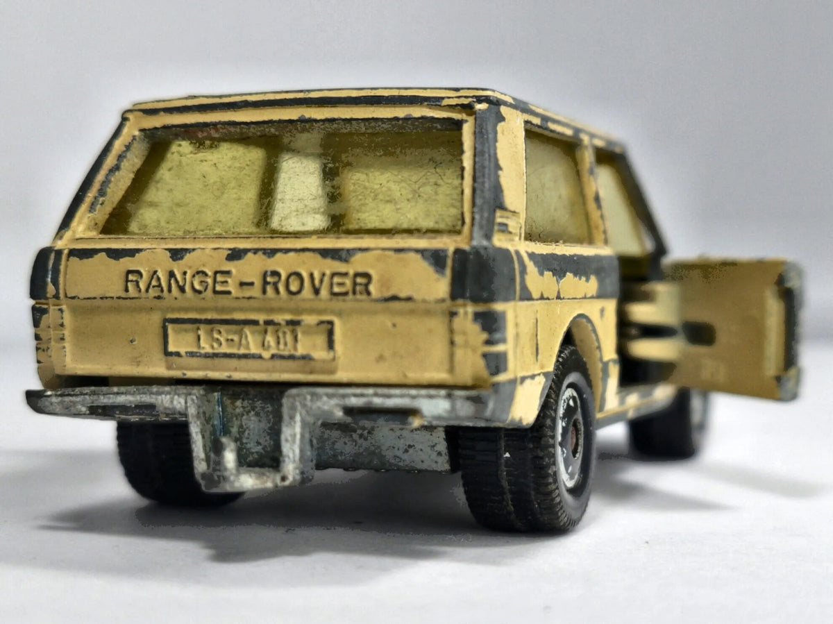 RANGE-ROVER SIKU '70 Żółty 1:50 Made in West Germany – zdjęcie 6