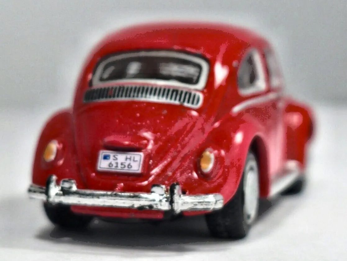 VOLKSWAGEN VW BEETLE (GARBUS) Hongwell Czerwony 1:67 – zdjęcie 6
