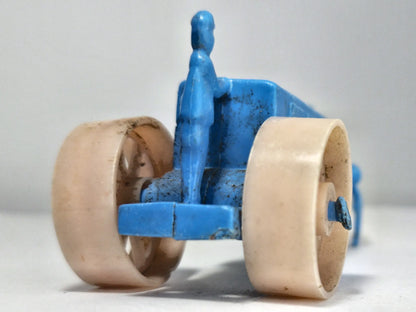 TRAKTOR ROLNICZY, Manoli Made in USA, Bakelit, Niebieski, 1:32, Resoraki – zdjęcie 6