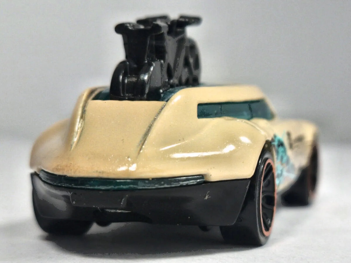 TOUR DE FAST, BIKING, Hot Wheels 2016, Die cast DHP35 Kremowy 1:64 Resoraki – zdjęcie 6