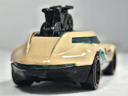 TOUR DE FAST, BIKING, Hot Wheels 2016, Die cast DHP35 Kremowy 1:64 Resoraki – zdjęcie 6