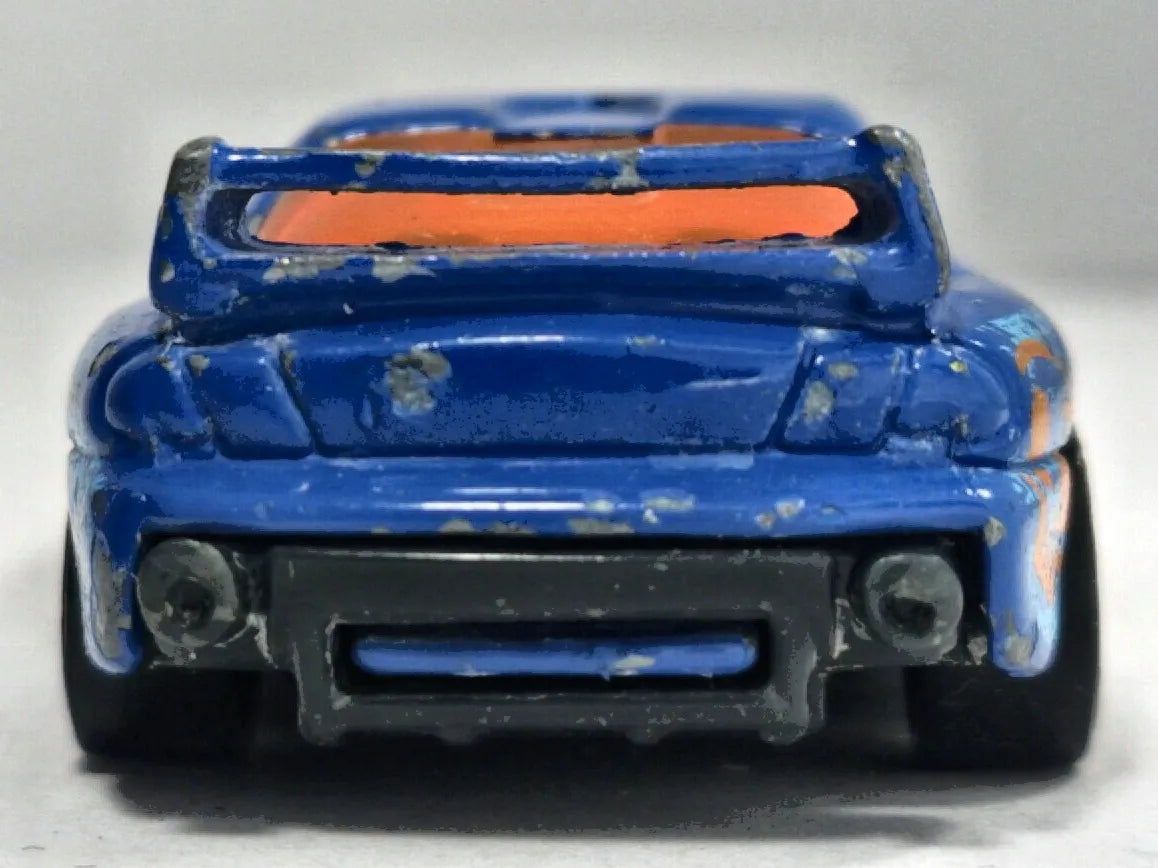 24/Seven Hot Wheels 2002 First Editions 1:64 Luzak Niebieski Custom – zdjęcie 6