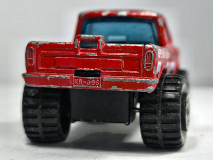 Mini Pick Up Matchbox 1981 Superfast 1:45 Pickup ASPEN SKI HOLIDAYS Luzak – zdjęcie 6