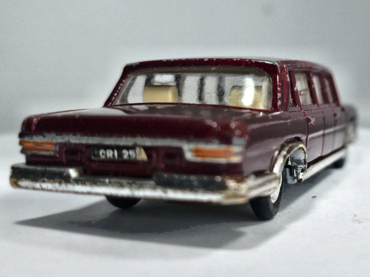 Mercedes-Benz 600 Pullman Corgi '7- Bordowy 1:43 Made in Gt Britain – zdjęcie 6