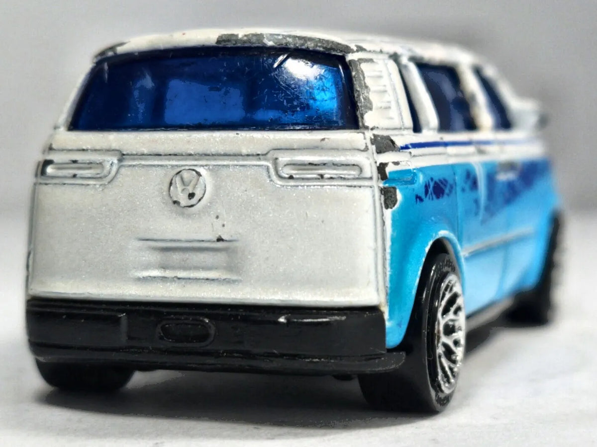 Volkswagen Microbus Matchbox 2001 Biały 1:58 – zdjęcie 6