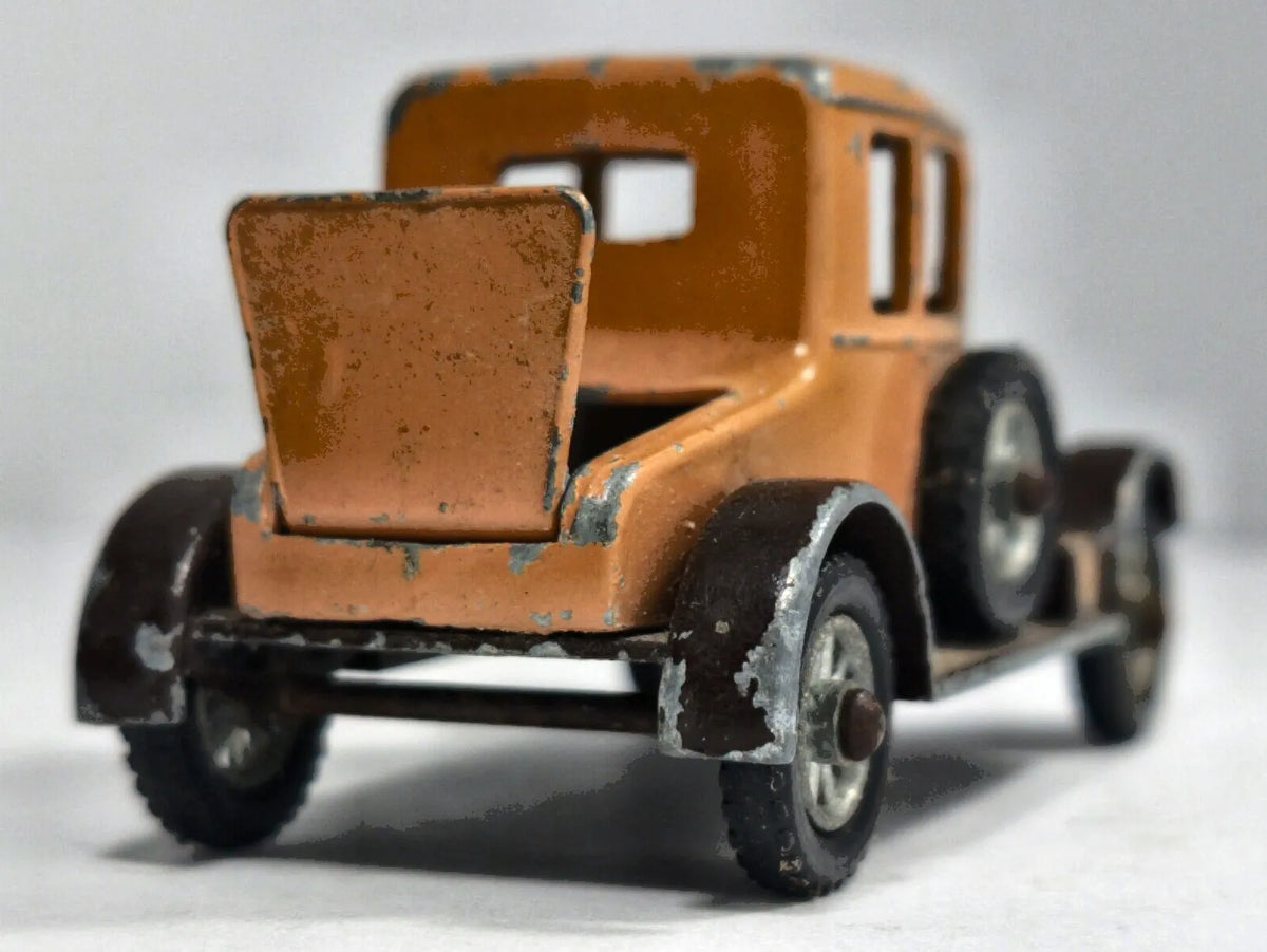 1926 Morris Cowley Bullnose Matchbox '70 Pomarańczowy 1:46 Made in England – zdjęcie 6
