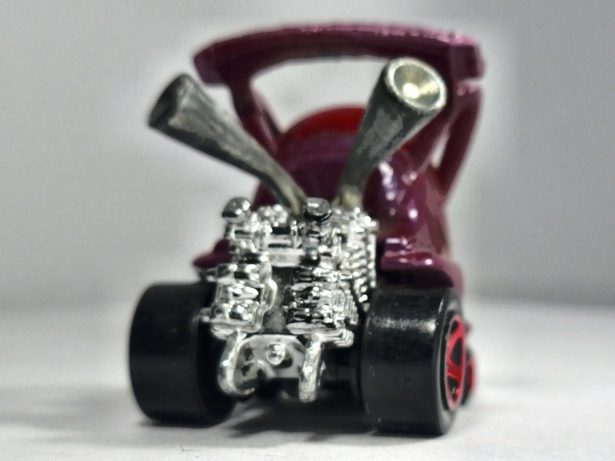 HYPER MITE, Hot Wheels 2000, Die cast, Fioletowy, 1:64, Resoraki – zdjęcie 6