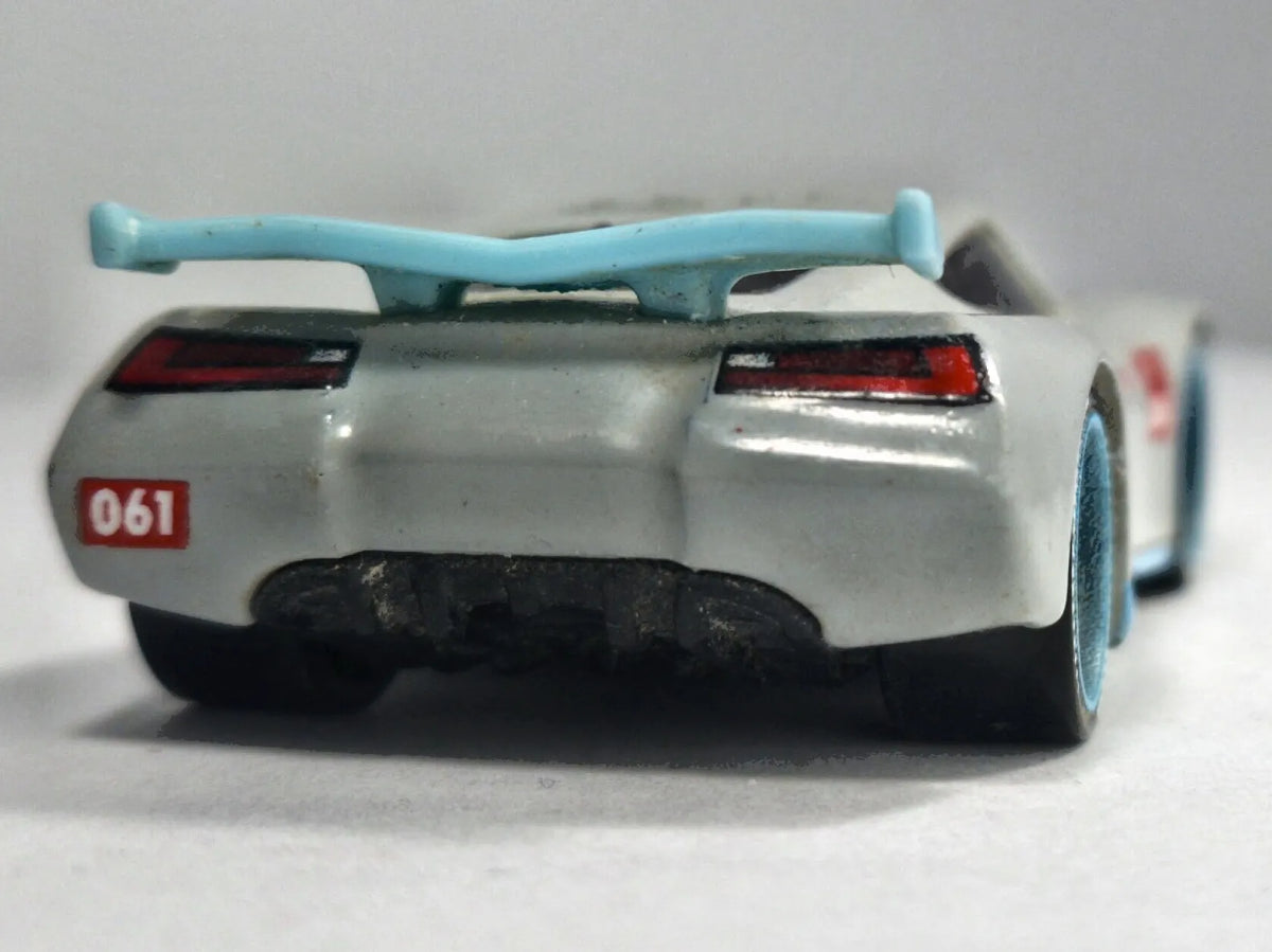 JACKSON STORM, Auta - Disney/Pixar, Die cast GKB22, Szary, 1:64, Resoraki – zdjęcie 6