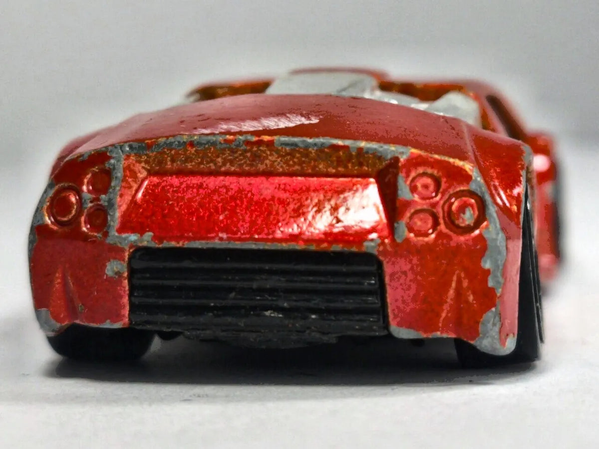 Zotic Hot Wheels 2002 1:64 Luzak Czerwony – zdjęcie 6
