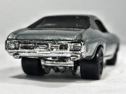 1970 Chevelle SS Hot Wheels 1998 1:64 Luzak Szary Muscle Car – zdjęcie 6