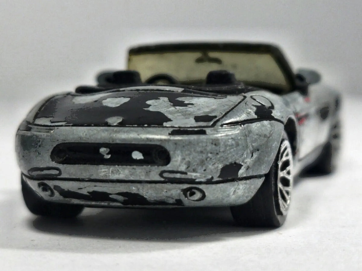 Bmw Z8 Matchbox 2001 1:55 Luzak Srebrny – zdjęcie 6