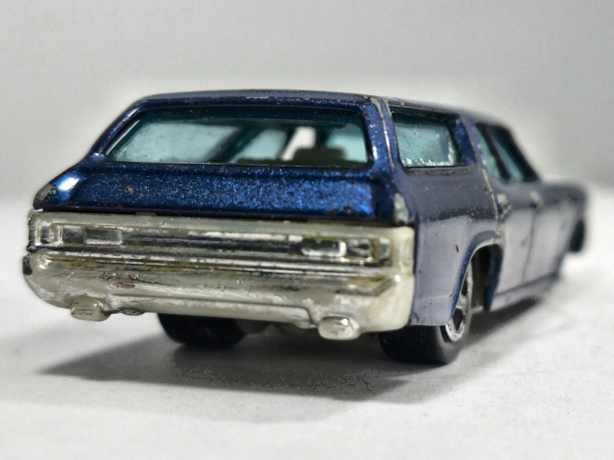 '70 Chevelle Ss Wagon Hot Wheels 2007 New Models 1:64 Luzak Niebieski – zdjęcie 6