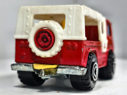 Explorateur Majorette '70 Czerwony 1:43 Made in France 2xMetal – zdjęcie 6
