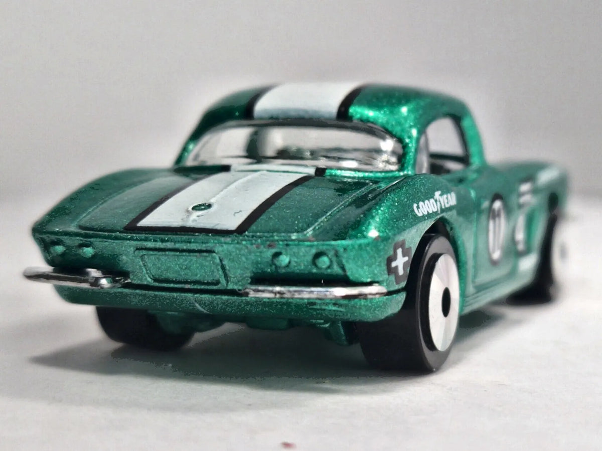 1962 CORVETTE Lasers Matchbox 1982 Zielony 1:59 Made in Macau – zdjęcie 6