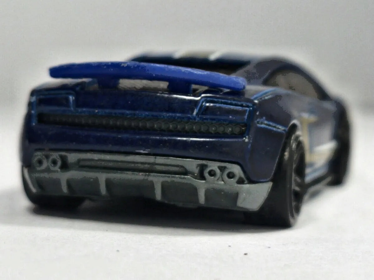 Lamborghini Gallardo LP 570-4 Hot Wheels 2010 1:64 Luzak Niebieski – zdjęcie 6