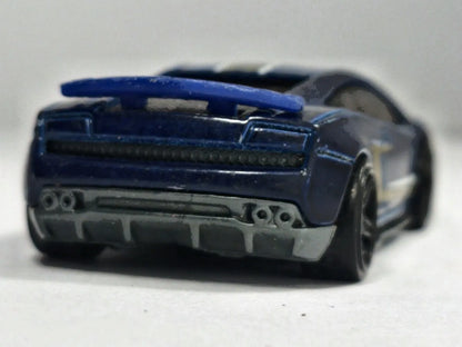 Lamborghini Gallardo LP 570-4 Hot Wheels 2010 1:64 Luzak Niebieski – zdjęcie 6
