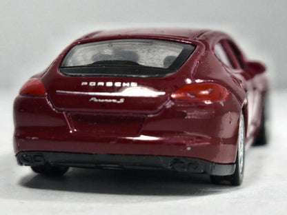 Porsche Panamera Welly 1:64 Bordowy – zdjęcie 6