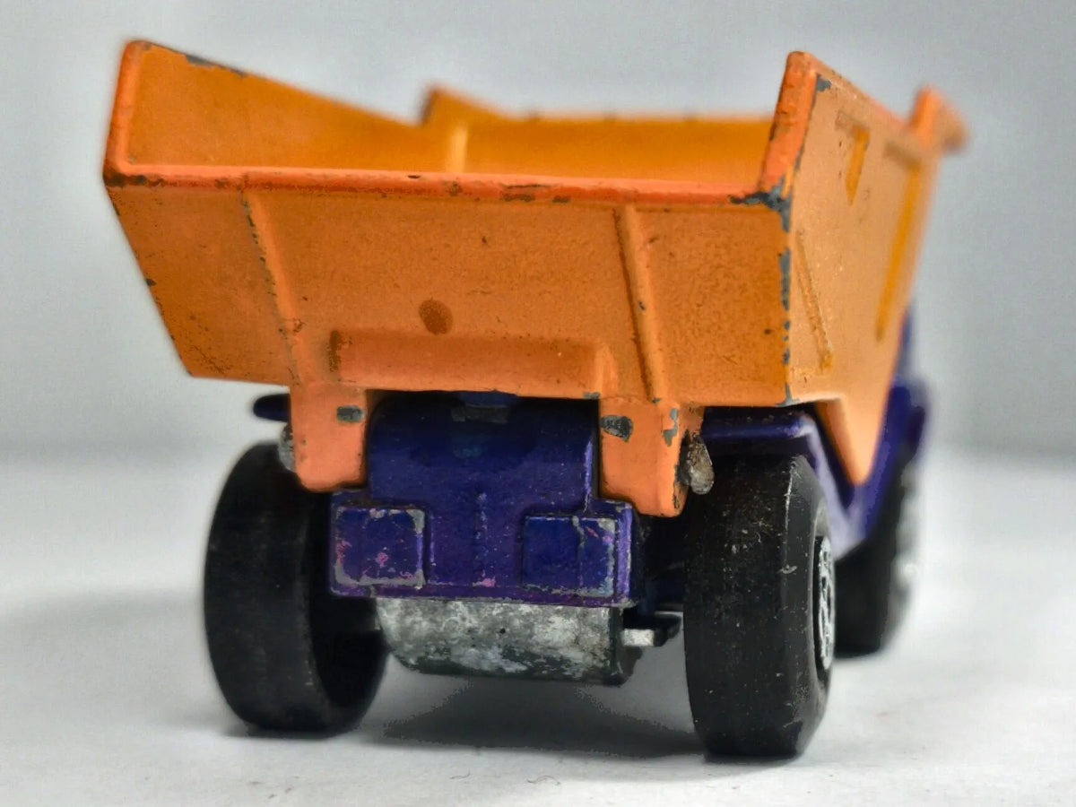 ATLAS, TRUCK, Matchbox 1975, Die cast NO.23, Fioletowy, 1:64, Resoraki – zdjęcie 6