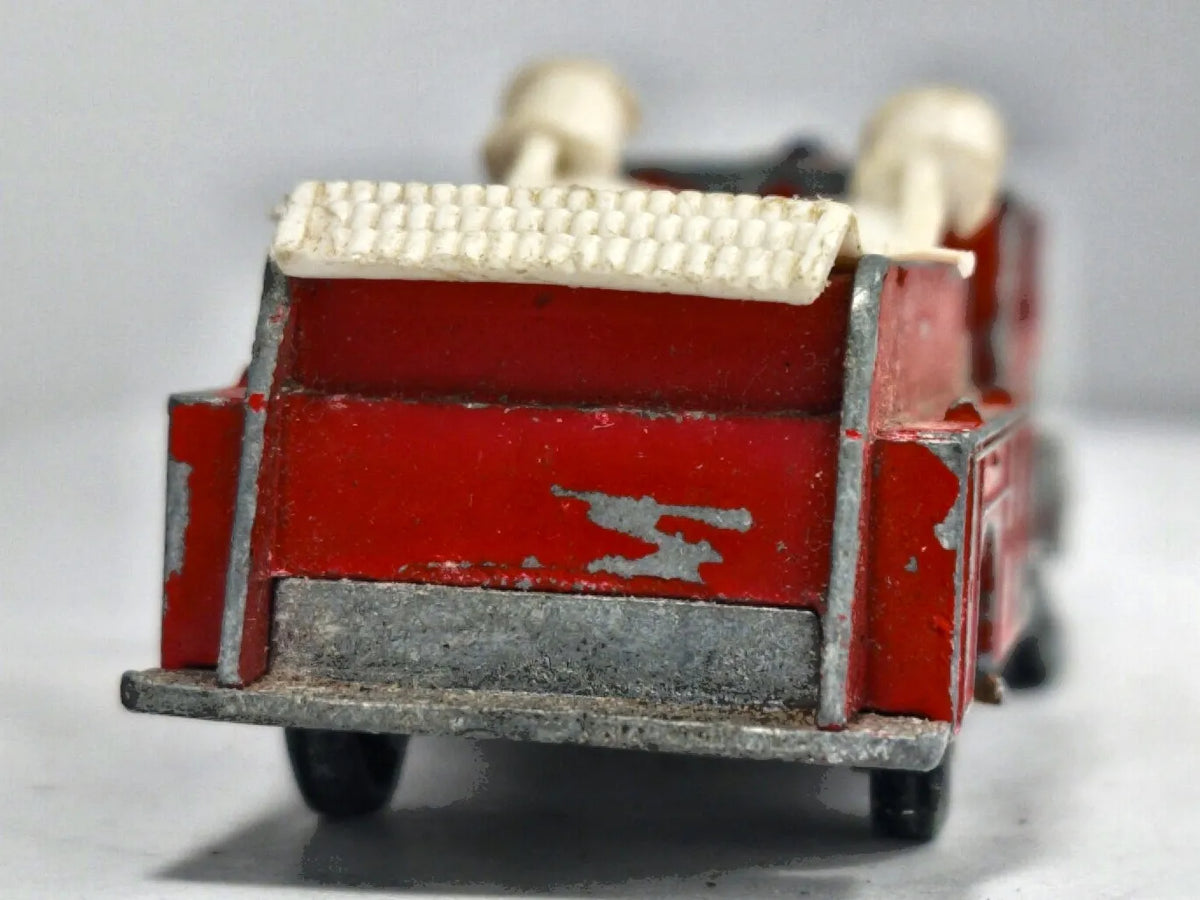 Fire Pumper Truck Matchbox 1974 Superfast 1:87 Wóz strażacki Straż pożarna – zdjęcie 6