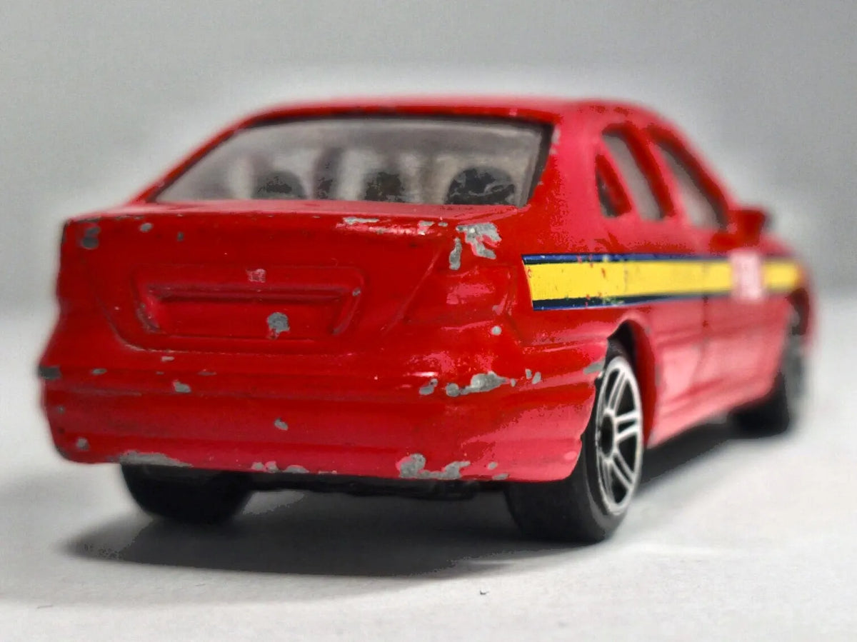 Jak Mercedes-Benz Klasy S (W220), FIRE #25, Realtoy, Die cast Czerwony 1:64 – zdjęcie 6