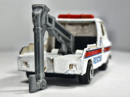 FORD TRANSIT WRECKER RESUCE POLICE, Corgi, Die cast, Biały, 1:64, Resoraki – zdjęcie 6