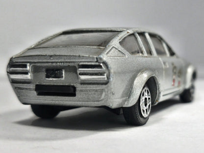 ALFA ROMEO ALFETTA GTV, Solido 1980, Die cast 1005, Srebrny, 1:43, Resoraki – zdjęcie 6