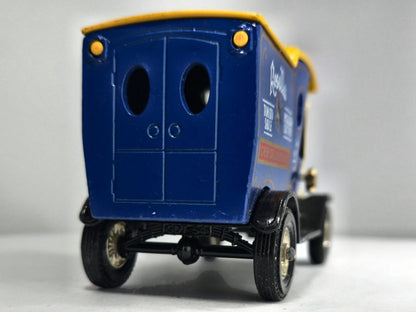1912 FORD MODEL T Matchbox 1986 Niebieski 1:27 Made in England Rosella – zdjęcie 6
