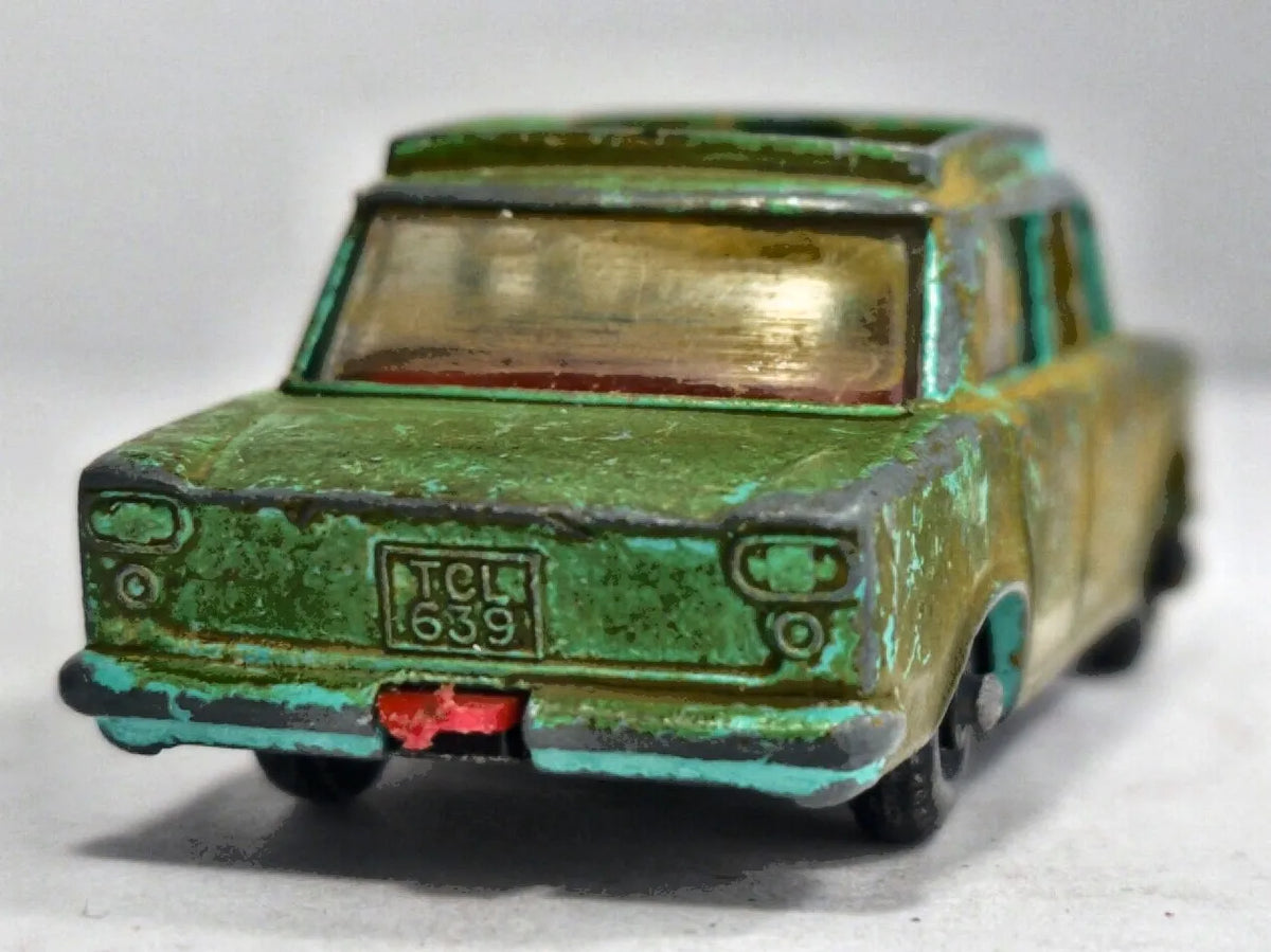 FIAT 1500 Matchbox Series Matchbox '60 Zielony 1:64 Made in England – zdjęcie 6