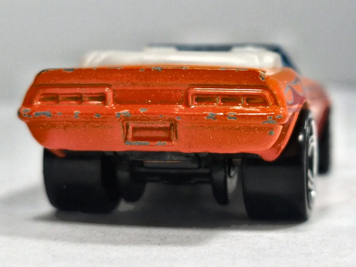 '69 Camaro Hot Wheels 2006 Heat Fleet 1:64 Luzak Pomarańczowy Muscle Car – zdjęcie 6