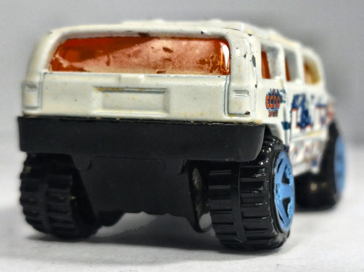ROCKSTER, Hot Wheels 2008, Die cast J30, Biały, 1:64, Resoraki – zdjęcie 6