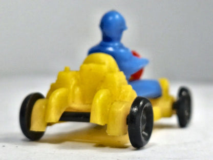 VINTAGE GOKART '60 Żółty 1:35 Made in West Germany – zdjęcie 6