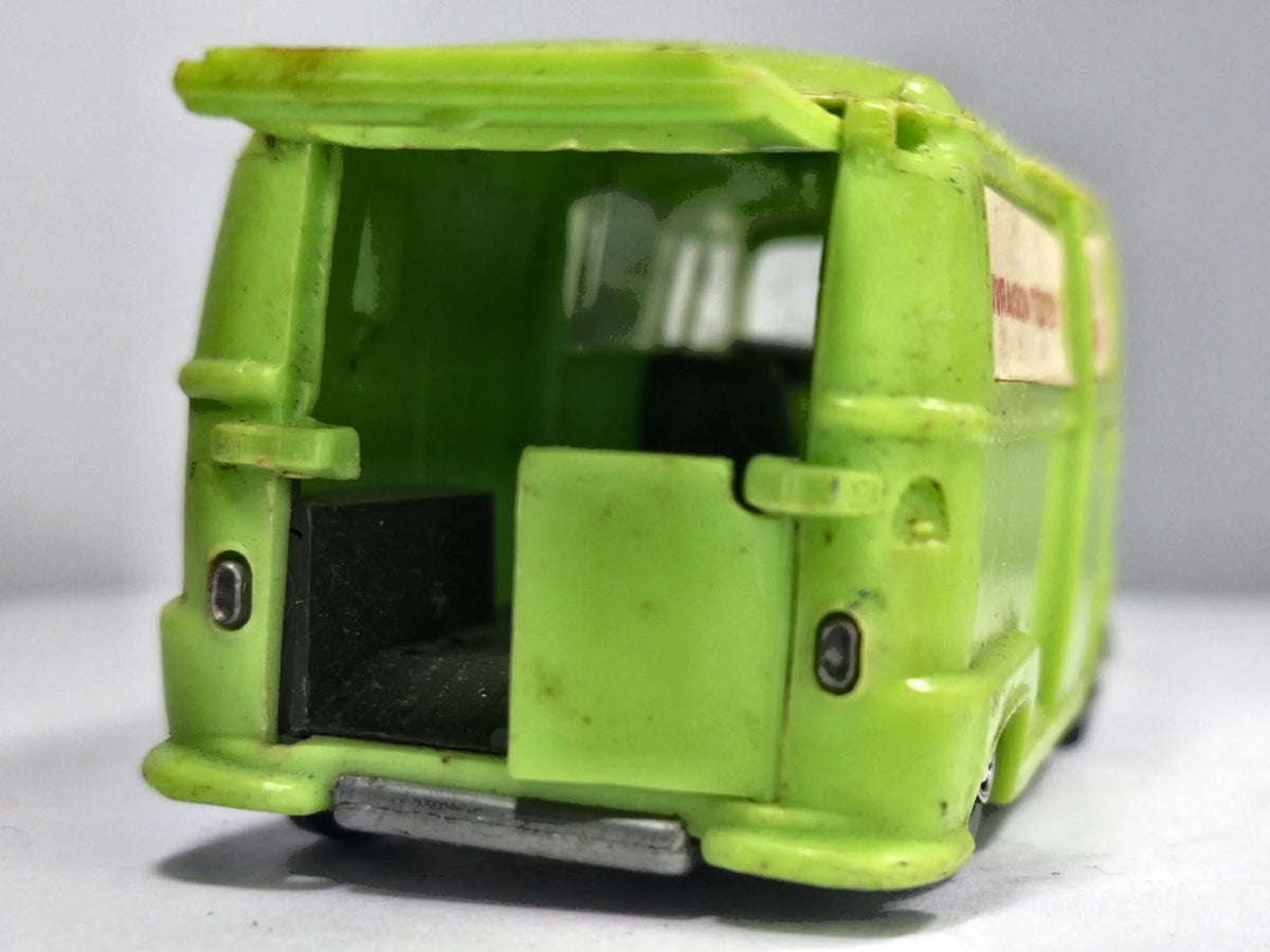 Renault Estafette Les Miniatures De Norev '70 Limonkowy 1:43 Made in France – zdjęcie 6