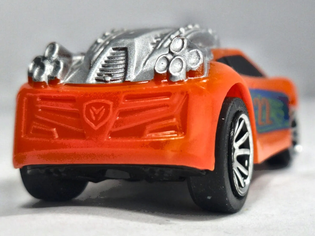 Fantazyjne Sportowe Coupe Metal Machines Motor Max Pomarańczowy 1:64 – zdjęcie 6