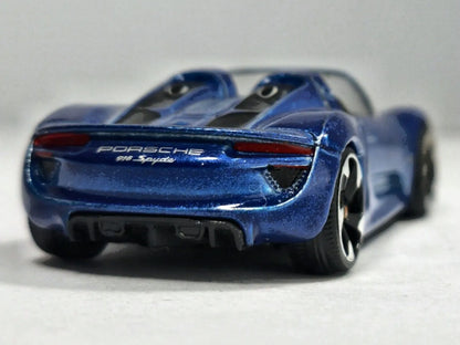 PORSCHE 918 SPYDER, Majorette, Die cast REF:209F, Niebieski, 1:61, Resoraki – zdjęcie 6