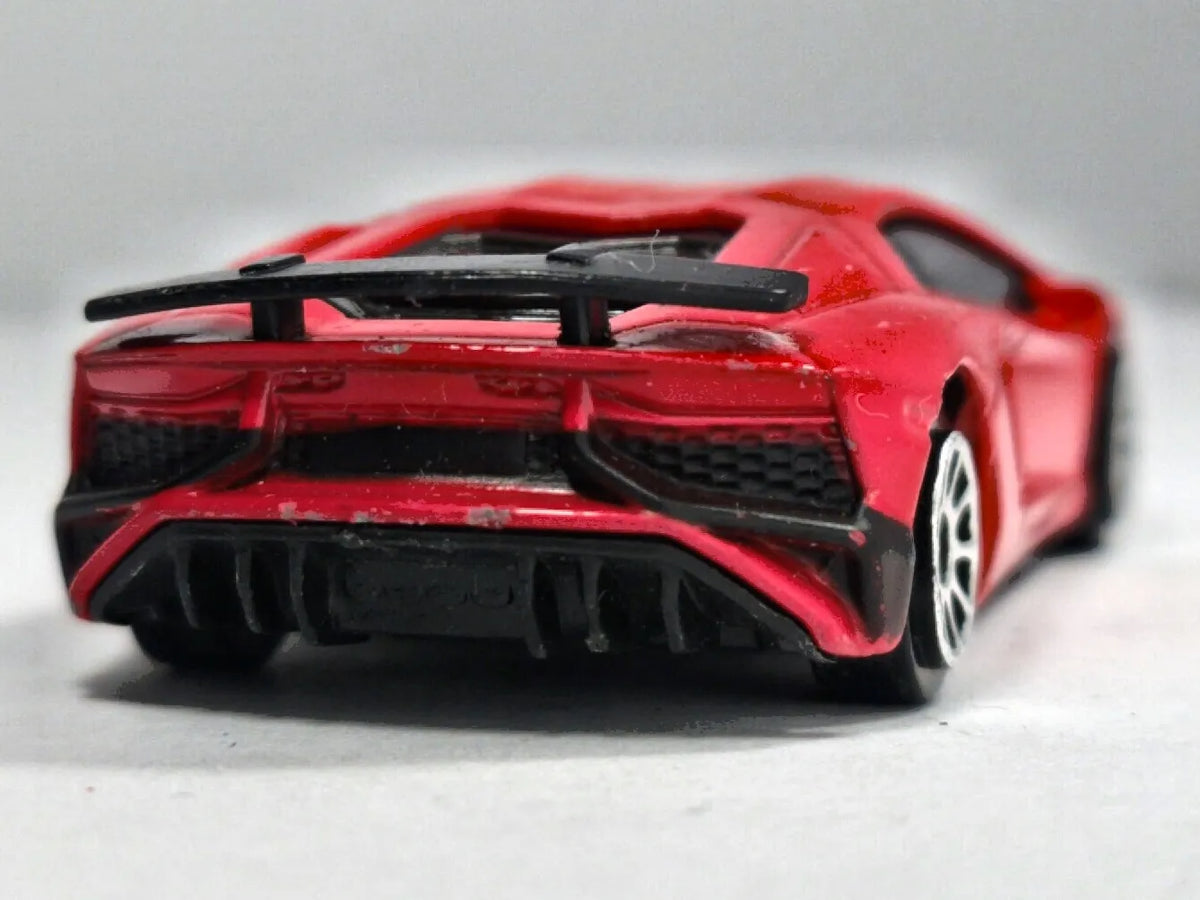 LAMBORGHINI AVENTADOR, RMZ City, Die cast, Czerwony, 1:64, Resoraki – zdjęcie 6