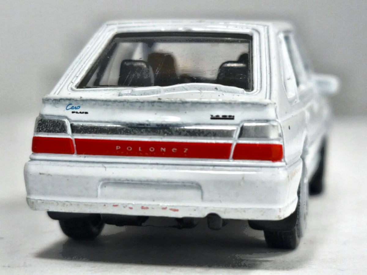 Polonez Caro Plus Welly 1:54 Hatchback Biały Luzak Samochód osobowy – zdjęcie 6