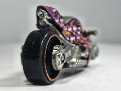 CANYON CARVER, Motocykl, Hot Wheels 2013, Die cast, Fioletowy 1:64 Resoraki – zdjęcie 6