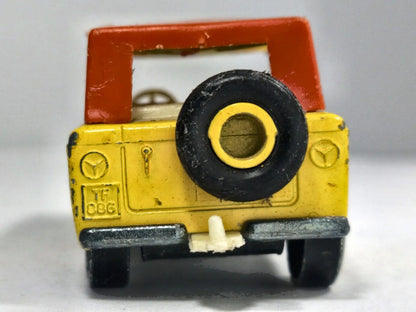 Field Car Matchbox 1969 Matchbox Series 1:64 Made in England Jeep Luzak – zdjęcie 6