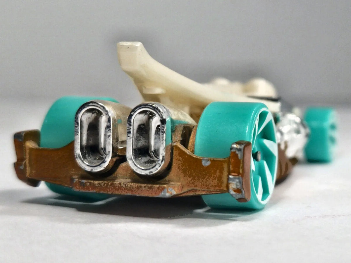 CROC ROD, Hot Wheels 2021, Die cast R1183, Złoty, 1:64, Resoraki – zdjęcie 6