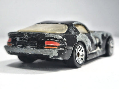 DODGE VIPER GTS, Matchbox 1996, Die cast, Czarny, 1:64, Resoraki – zdjęcie 6