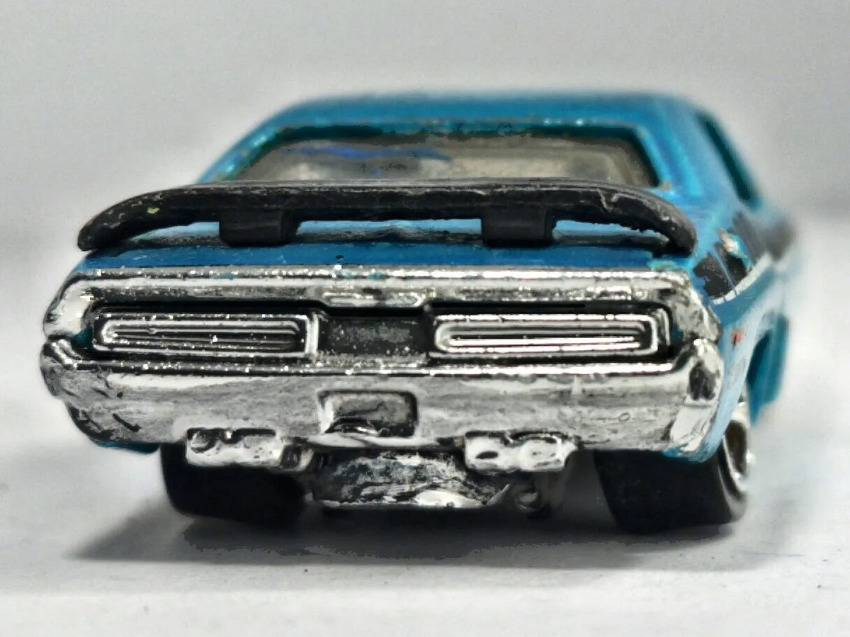 Dodge Challenger 1971 Hot Wheels 2005 1:64 Luzak Muscle Car Custom Model – zdjęcie 6