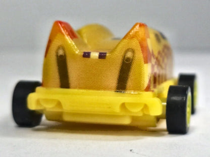 RACEAUTO, Ferrero (Kinder) 2010, Die cast UN054, Żółty, 1:100, Resoraki – zdjęcie 6