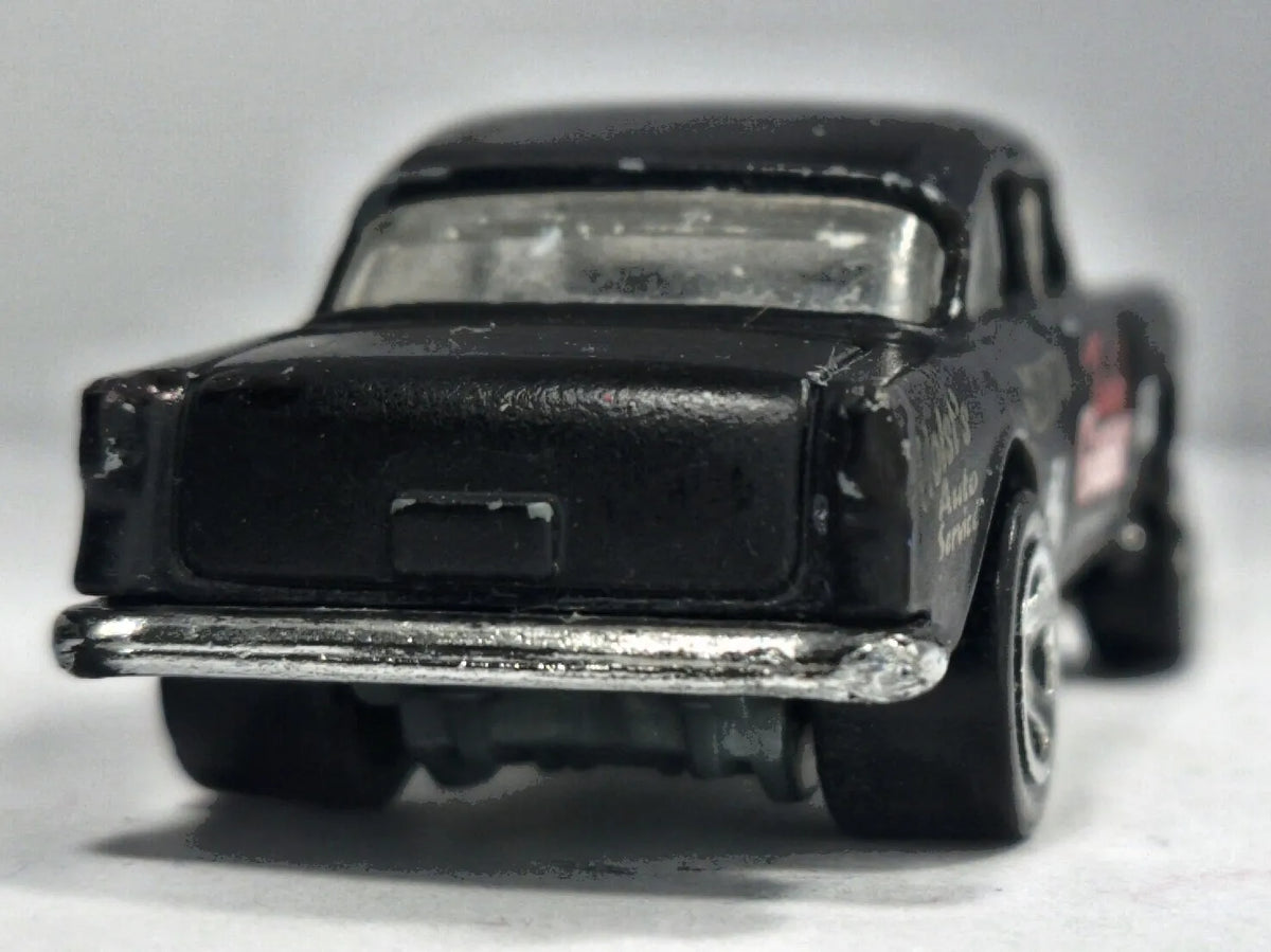 CHEVROLET BEL AIR GASSER, Hot Wheels 2012, Die cast X1634, Czarny, 1:64 – zdjęcie 6