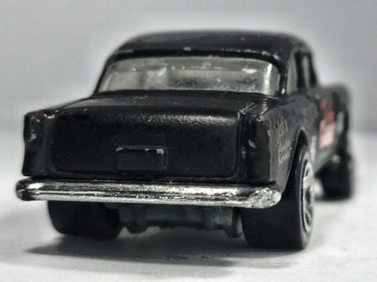 CHEVROLET BEL AIR GASSER, Hot Wheels 2012, Die cast X1634, Czarny, 1:64 – zdjęcie 6