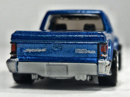 1991 Gmc Syclone Hot Wheels 2019 HW Turbo 1:64 Pickup Luzak Niebieski – zdjęcie 6