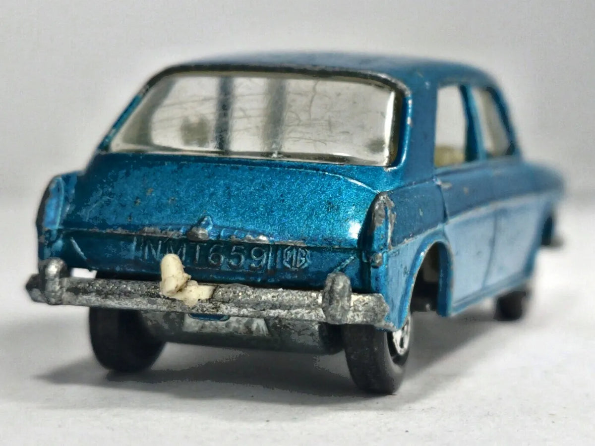 64 MG 1100 Superfast Matchbox 1966 Niebieski 1:52 Made in England – zdjęcie 6