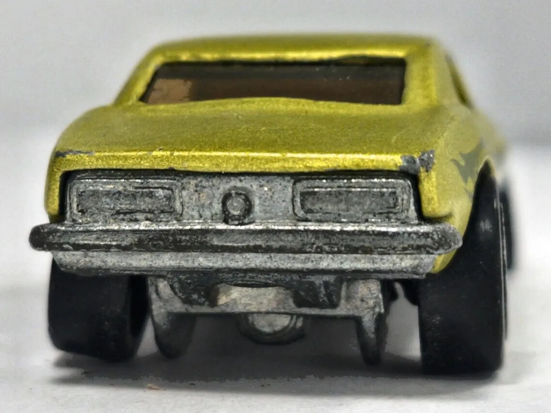 Chevrolet Camaro 1967 Hot Wheels 1982 1:64 Luzak Zielony Muscle Car 2xMetal – zdjęcie 6