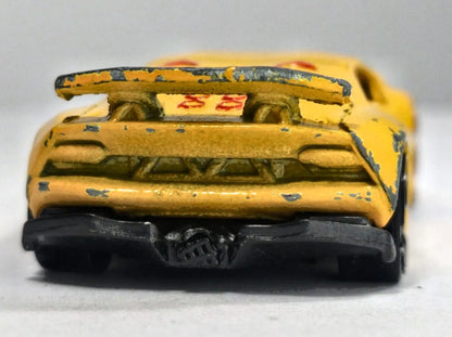 Lamborghini Sesto Elemento Hot Wheels 2013 1:64 00 Luzak Żółty – zdjęcie 6
