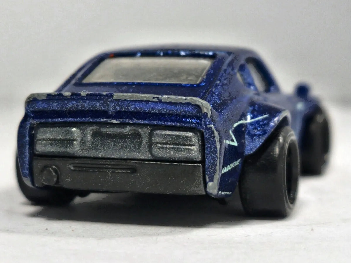 Custom Datsun 240Z Hot Wheels 2016 Nightburnerz 1:64 50 Luzak Niebieski – zdjęcie 6
